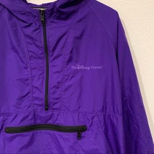Vintage The Disney Channel Logo Hooded Anorak